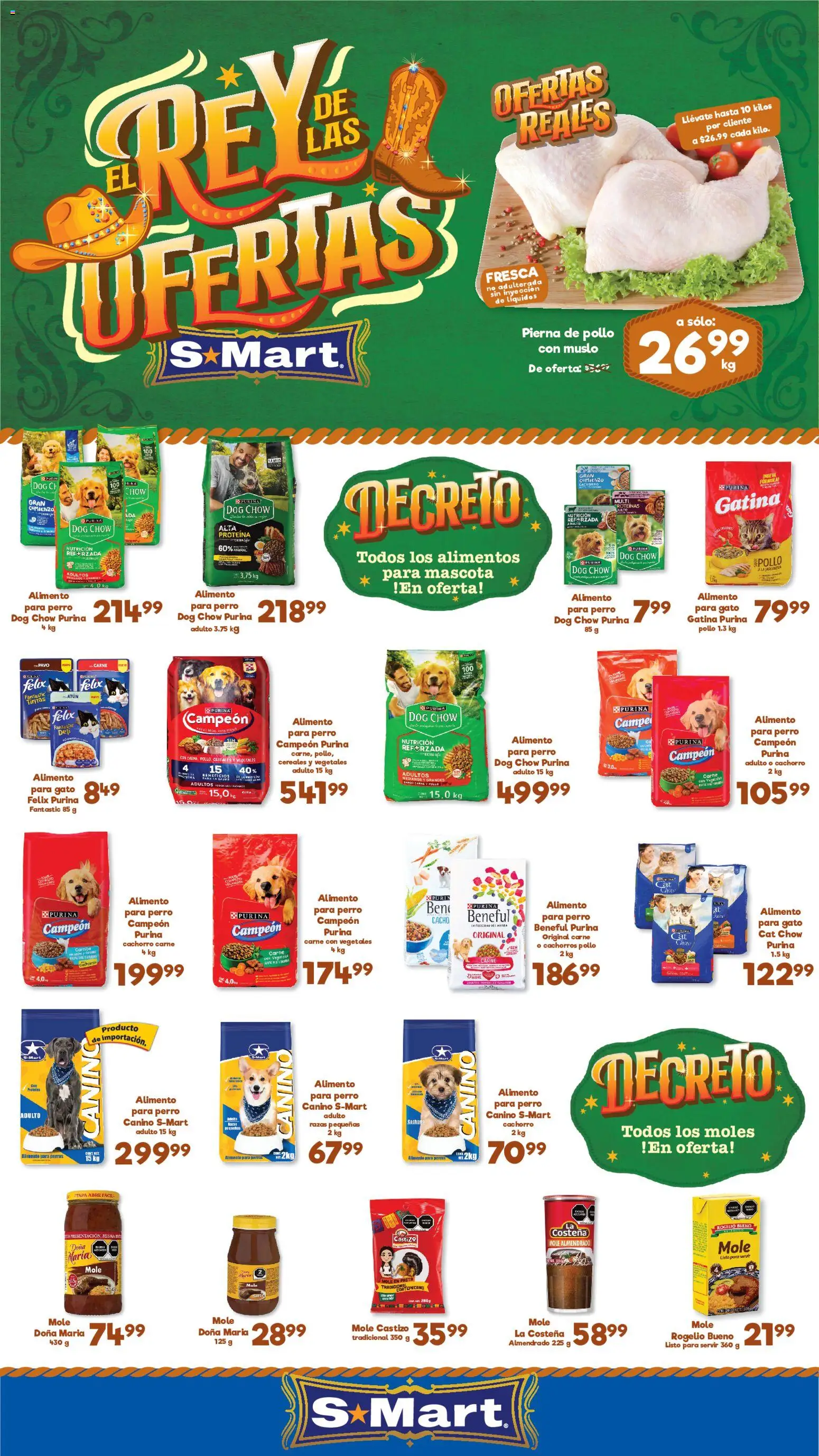 Vista previa las ofertas de la tienda S-Mart - S-Mart folleto Ofertas de feria Juárez desde el 02/06/2026 