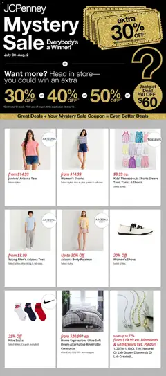 Ad Preview of JCPenney JCPenney Weekly Ad from 07/30/2026