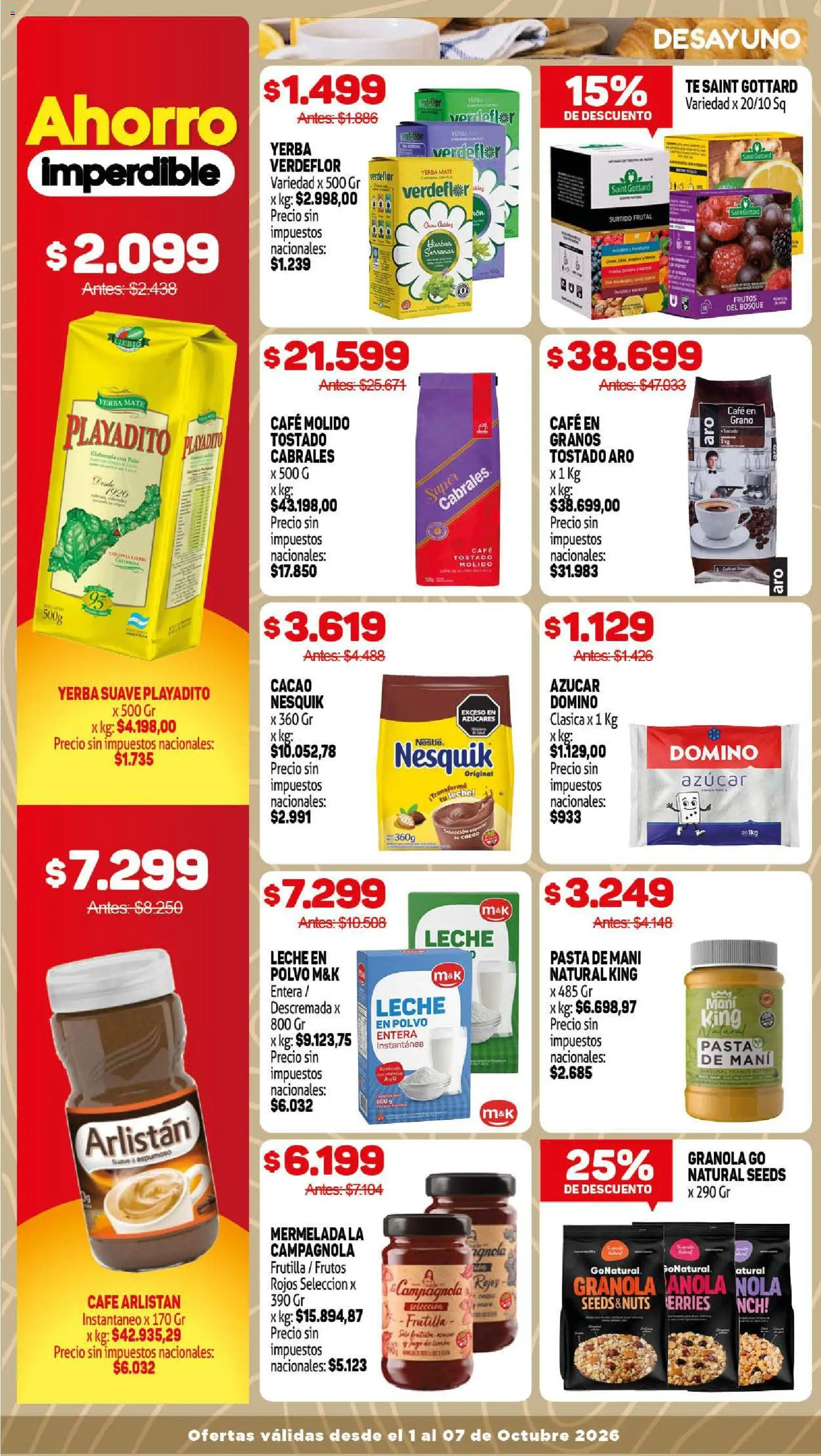 Vista previa del folleto de la tienda Makro válido desde el 01/10/2026 