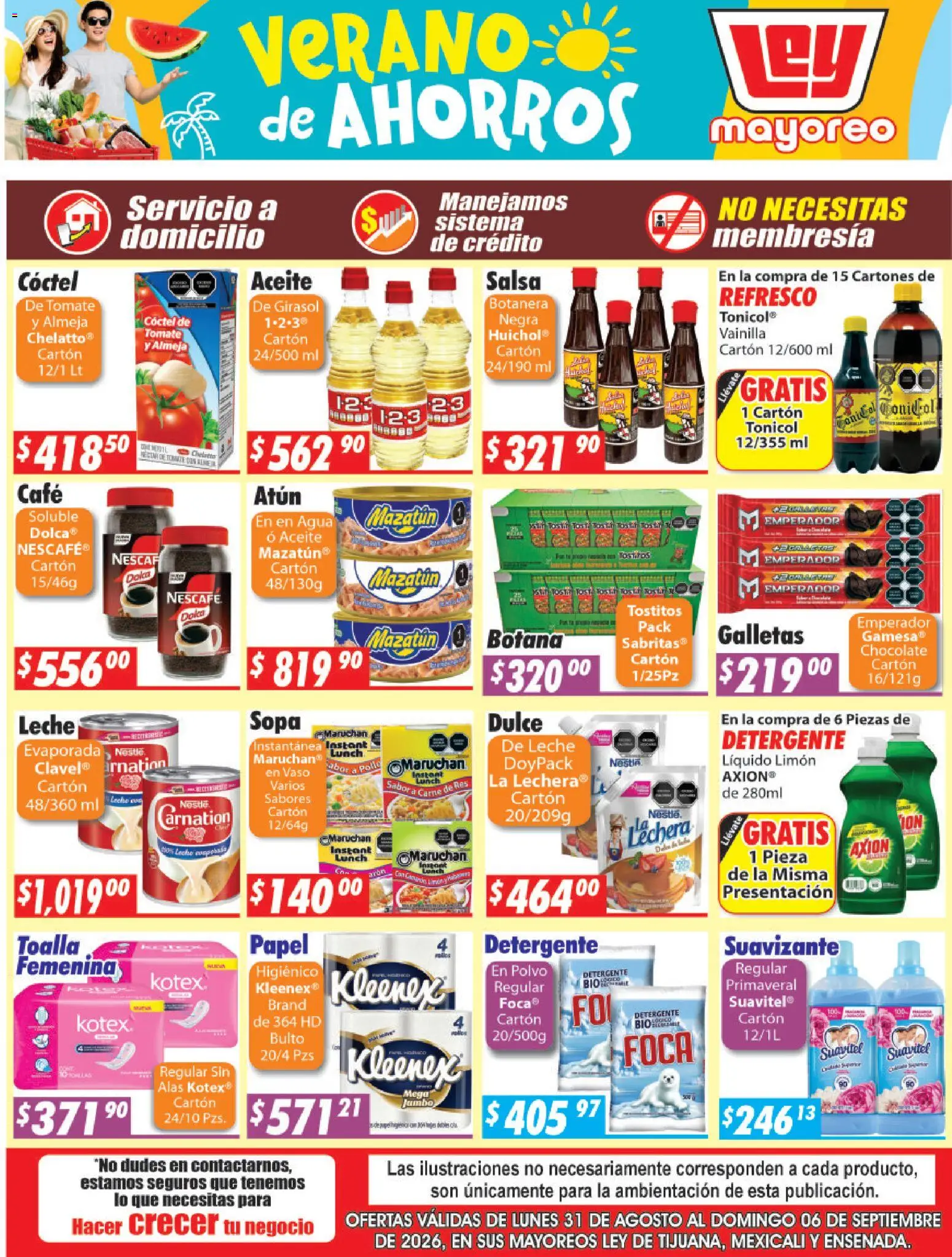Vista previa las ofertas de la tienda Casa Ley - Casa Ley folleto Frontera desde el 31/08/2026 