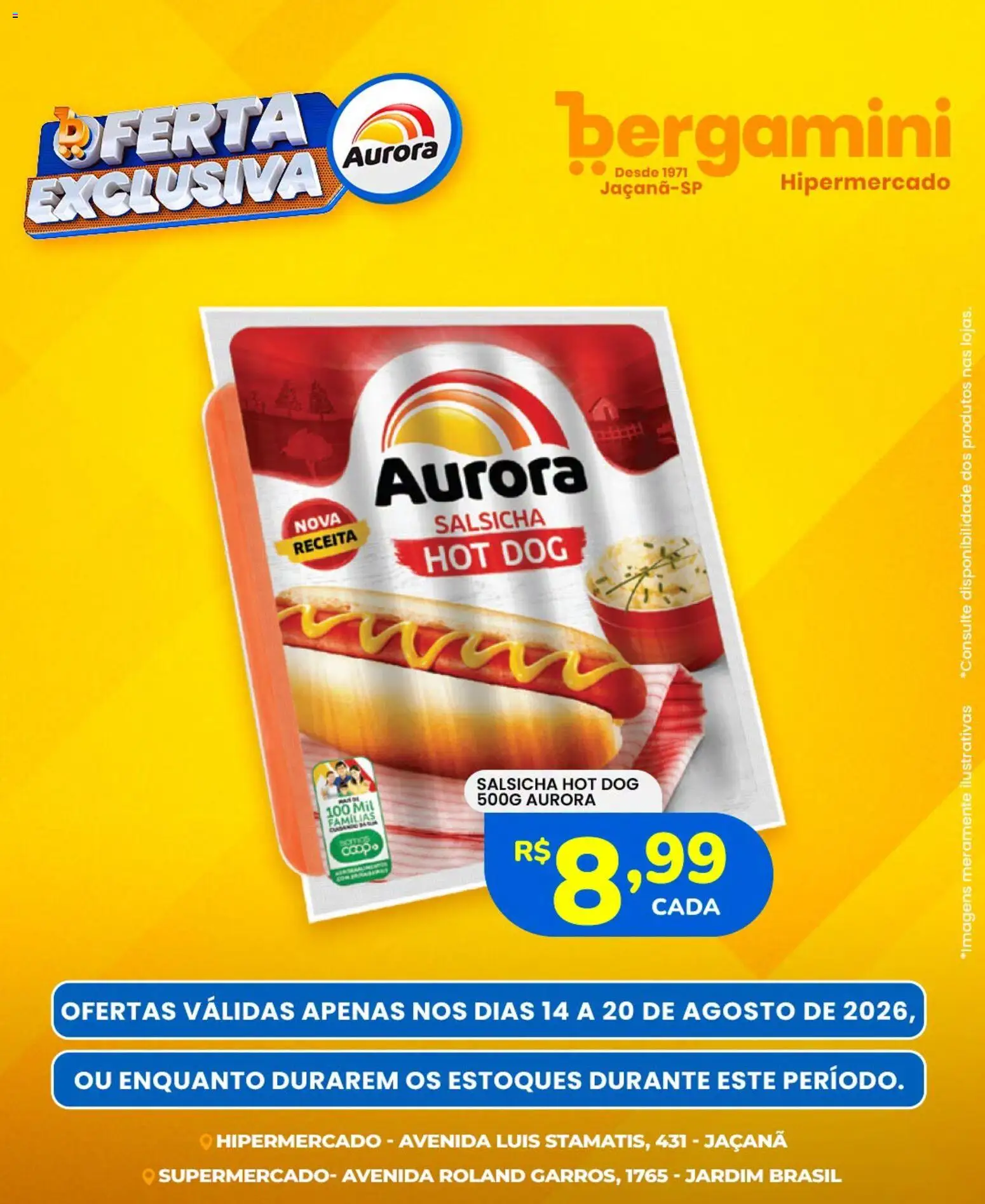 Ofertas Supermercado Bergamini ofertas Aurora até 20/08/2026. - Página 1