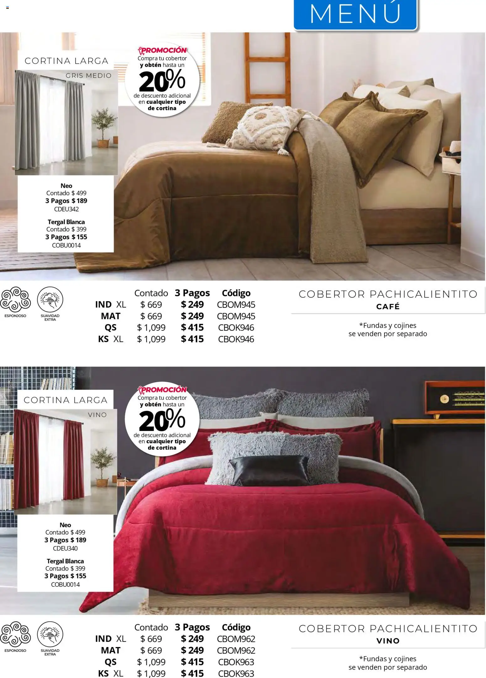 Vista previa las ofertas de la tienda Colchas Concord - Colchas Concord catálogo desde el 01/05/2026 
