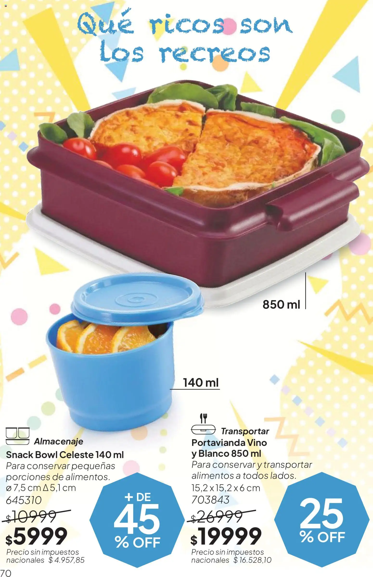 Vista previa del folleto de la tienda Tupperware válido desde el 12/10/2026 