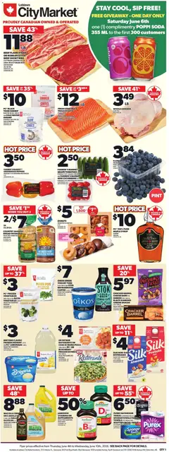 Un aperçu du dépliant Loblaws flyer - AB du magasin Loblaws est valide à partir 4 juin 2026