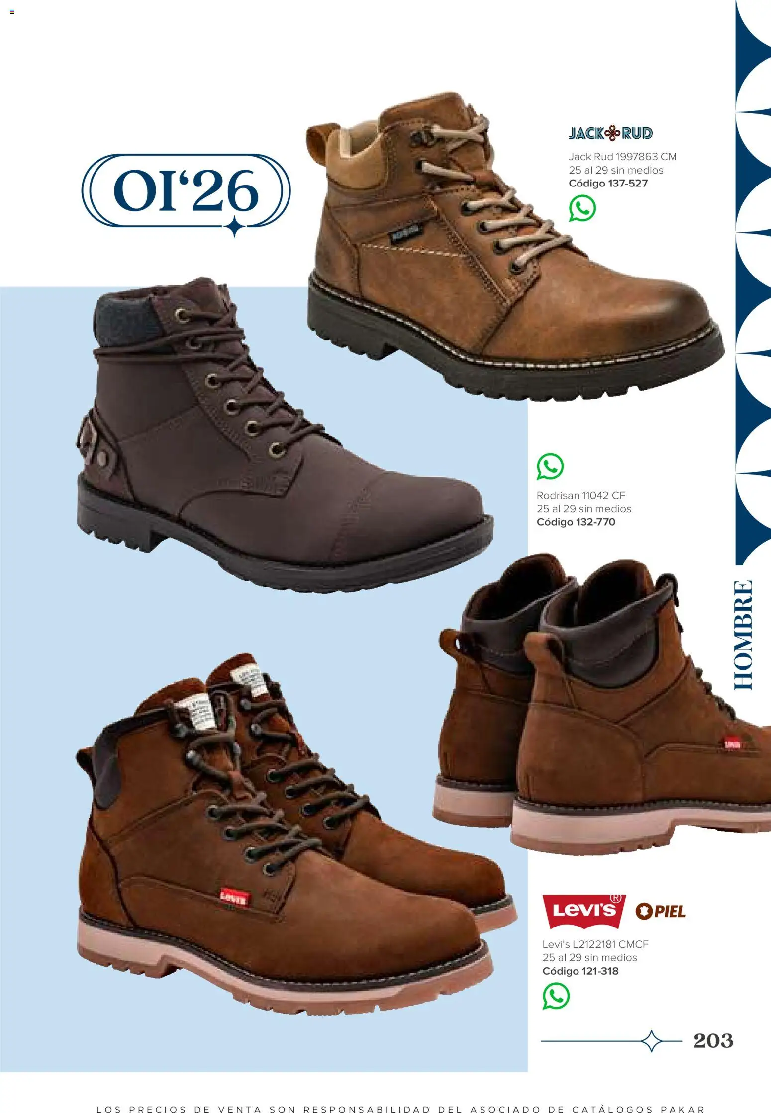 Vista previa las ofertas de la tienda SC Pakar - SC Pakar catálogo Hombre desde el 31/07/2026 