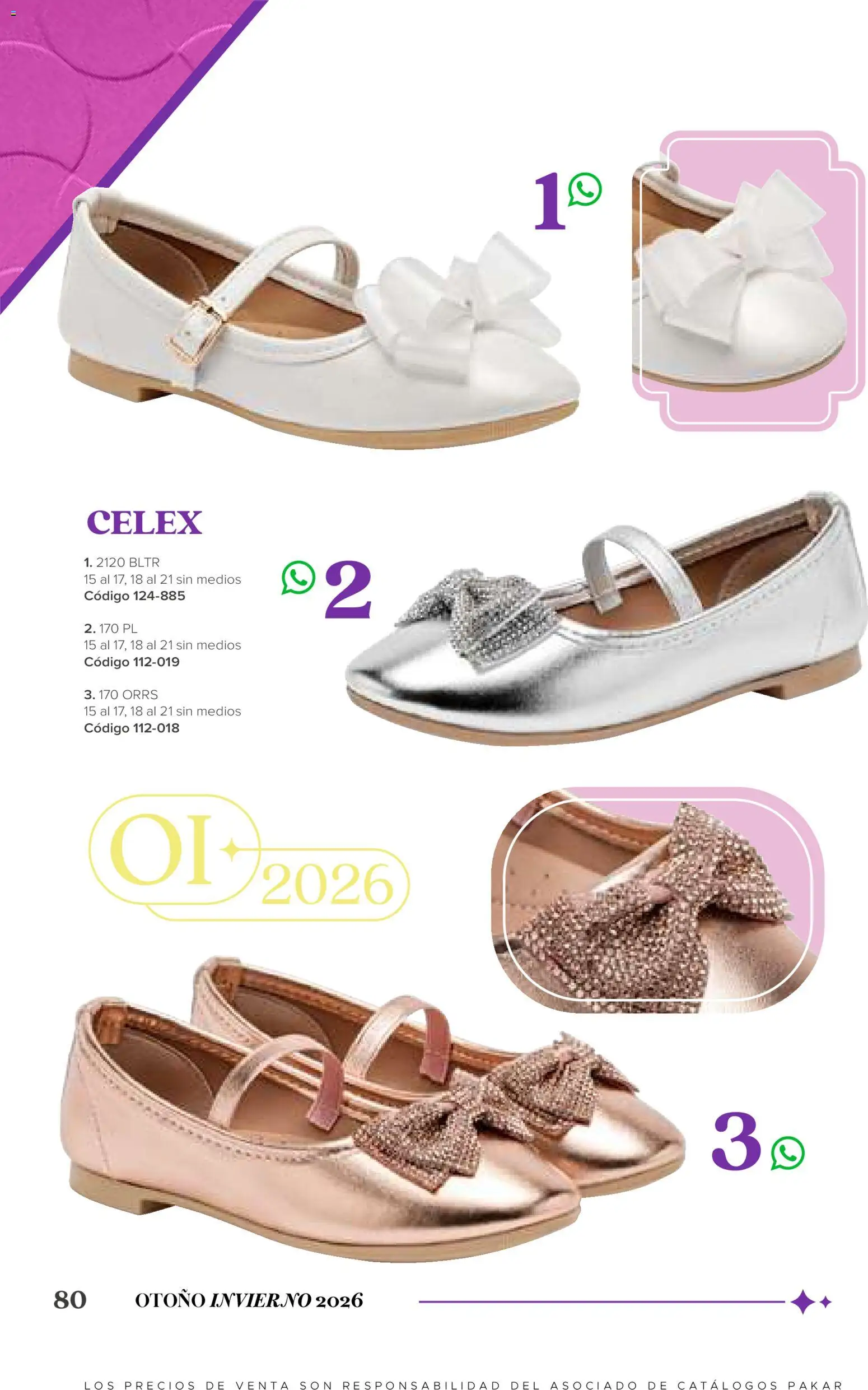 Vista previa las ofertas de la tienda SC Pakar - SC Pakar catálogo Niña desde el 31/07/2026 