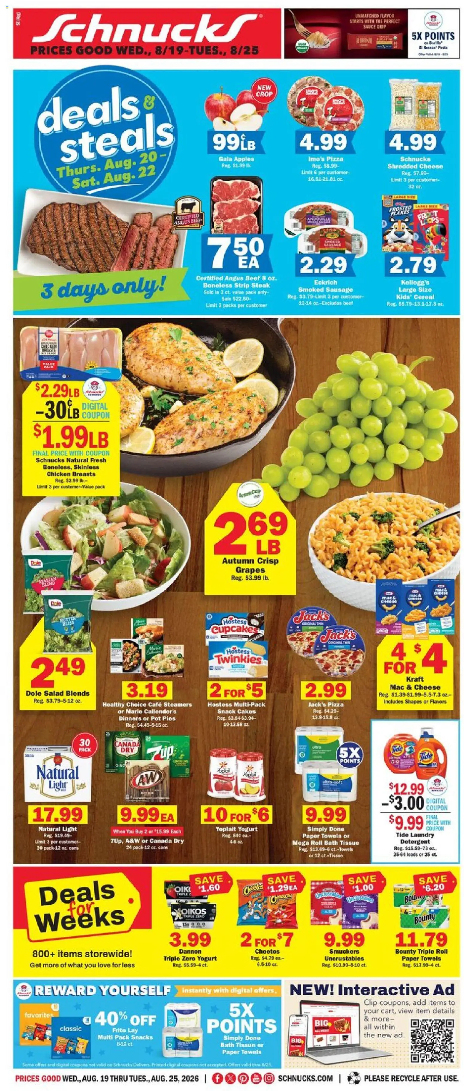 Ad Preview of Schnucks Schnucks Weekly Ad from 08/19/2026