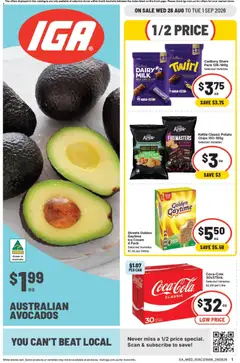 Preview of catalogue IGA catalogue Leabrook from shop IGA valid 26/08/2026