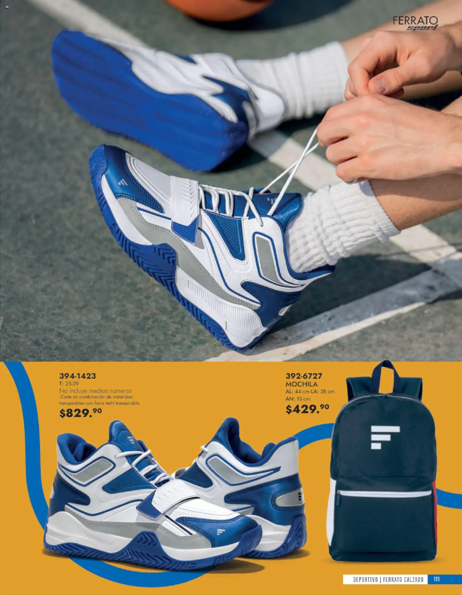 Vista previa las ofertas de la tienda Andrea - Andrea catálogo Calzado Caballero desde el 24/05/2026 - Mochila