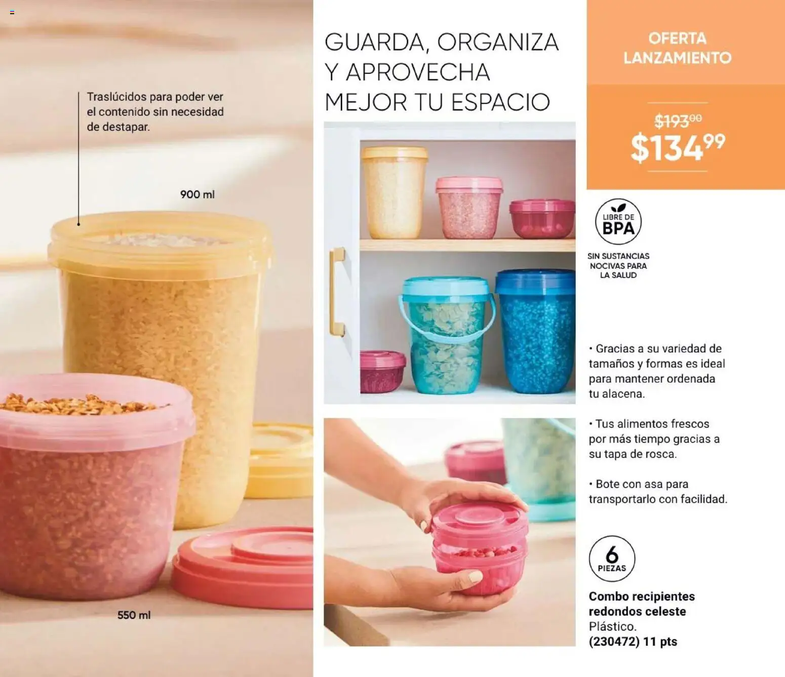 Vista previa las ofertas de la tienda AVON - Casa & Estilo 4 2026 desde el 20/02/2026 - Alimentos