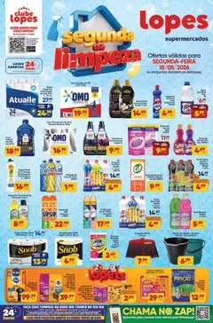 Pré-Visualização do folheto "Lopes Supermercados - Ofertas da semana" da loja Lopes Supermercados válido a partir de 18/05/2026