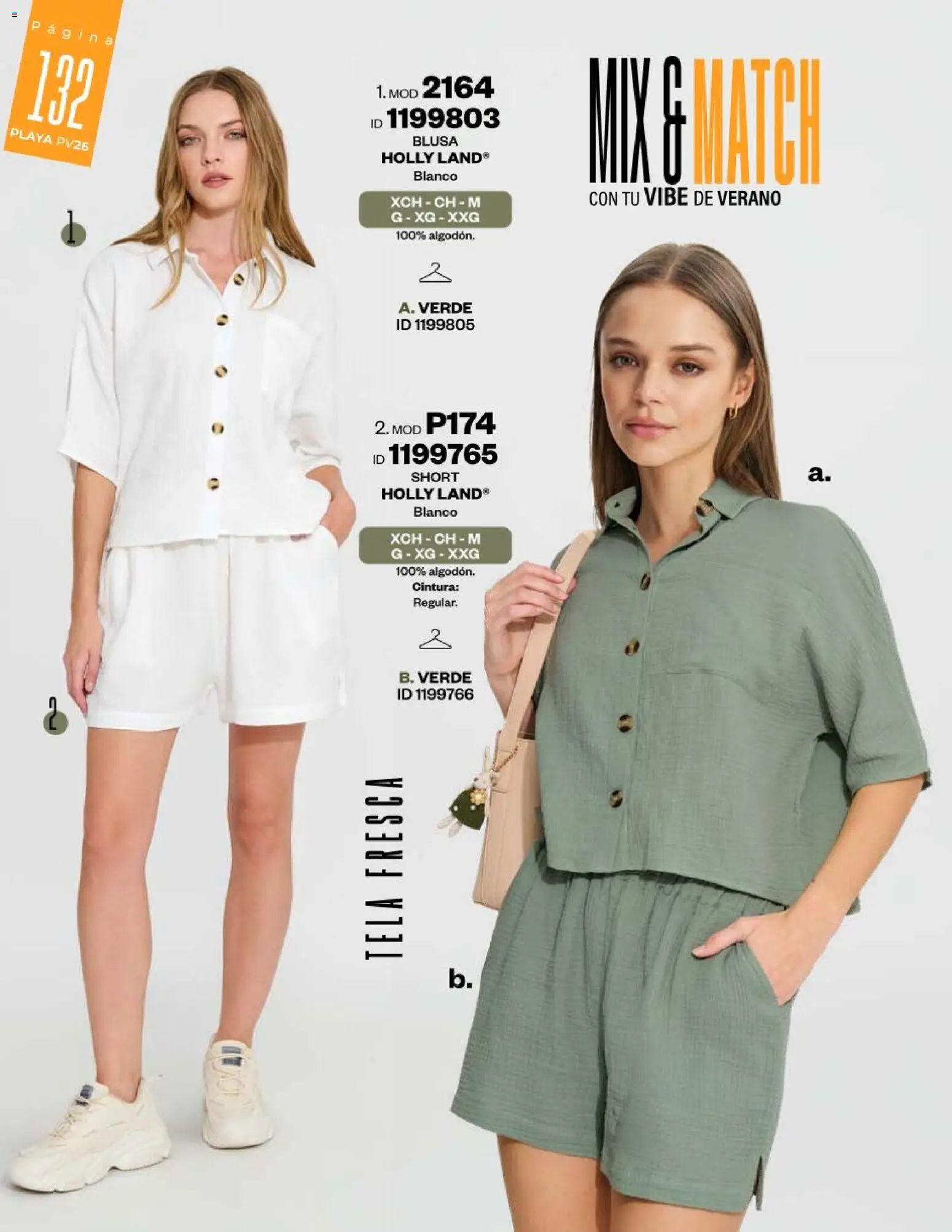 Vista previa las ofertas de la tienda Price Shoes - Catálogo Playa desde el 13/02/2026 - Short, Blusa