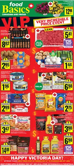 Un aperçu du dépliant Food Basics weekly flyer - Kanata du magasin Food Basics est valide à partir 14 mai 2026