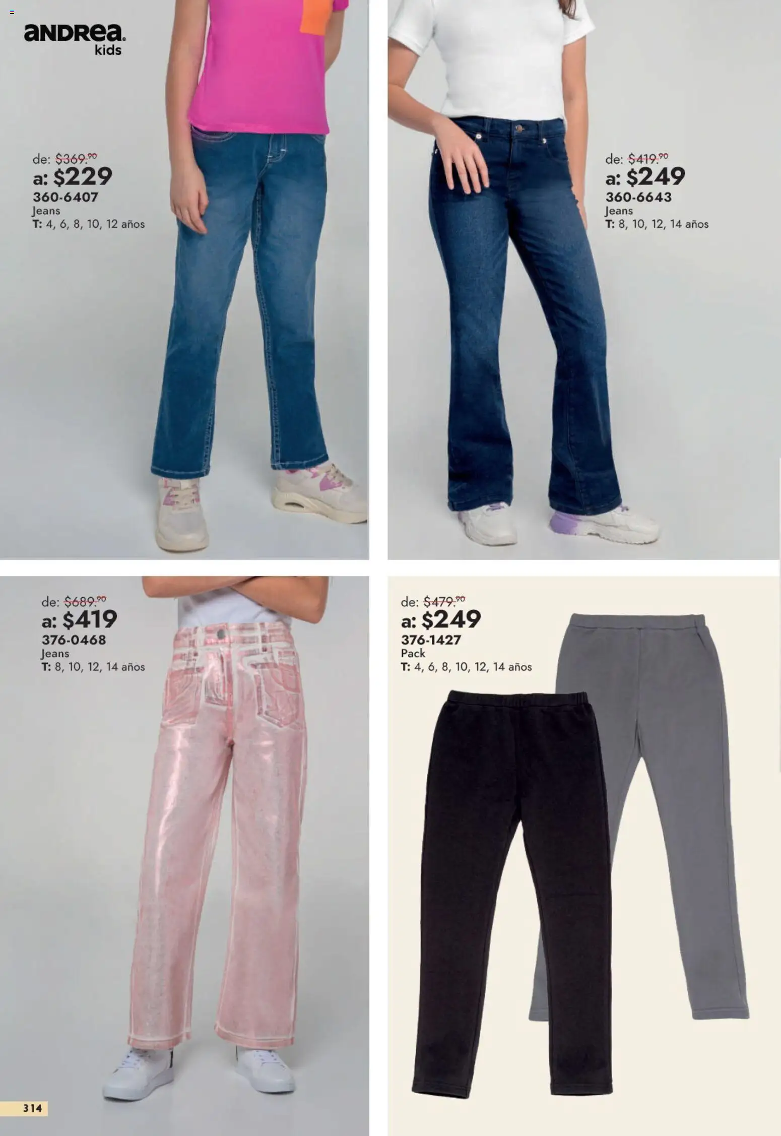 Vista previa las ofertas de la tienda Andrea - Andrea catálogo Outlet desde el 13/09/2026 