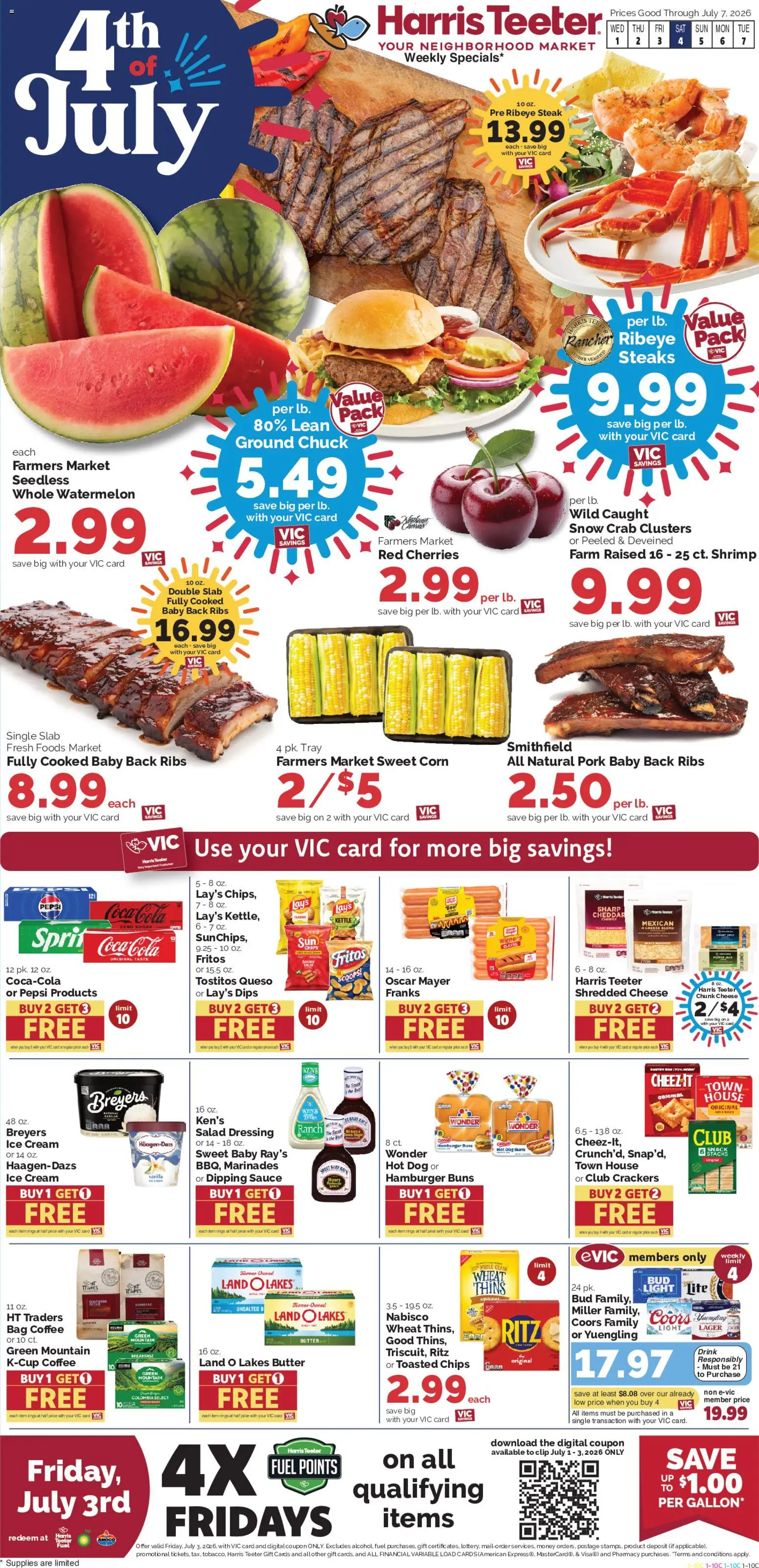 Ad Preview of Harris Teeter Harris Teeter Weekly Ad from 07/01/2026