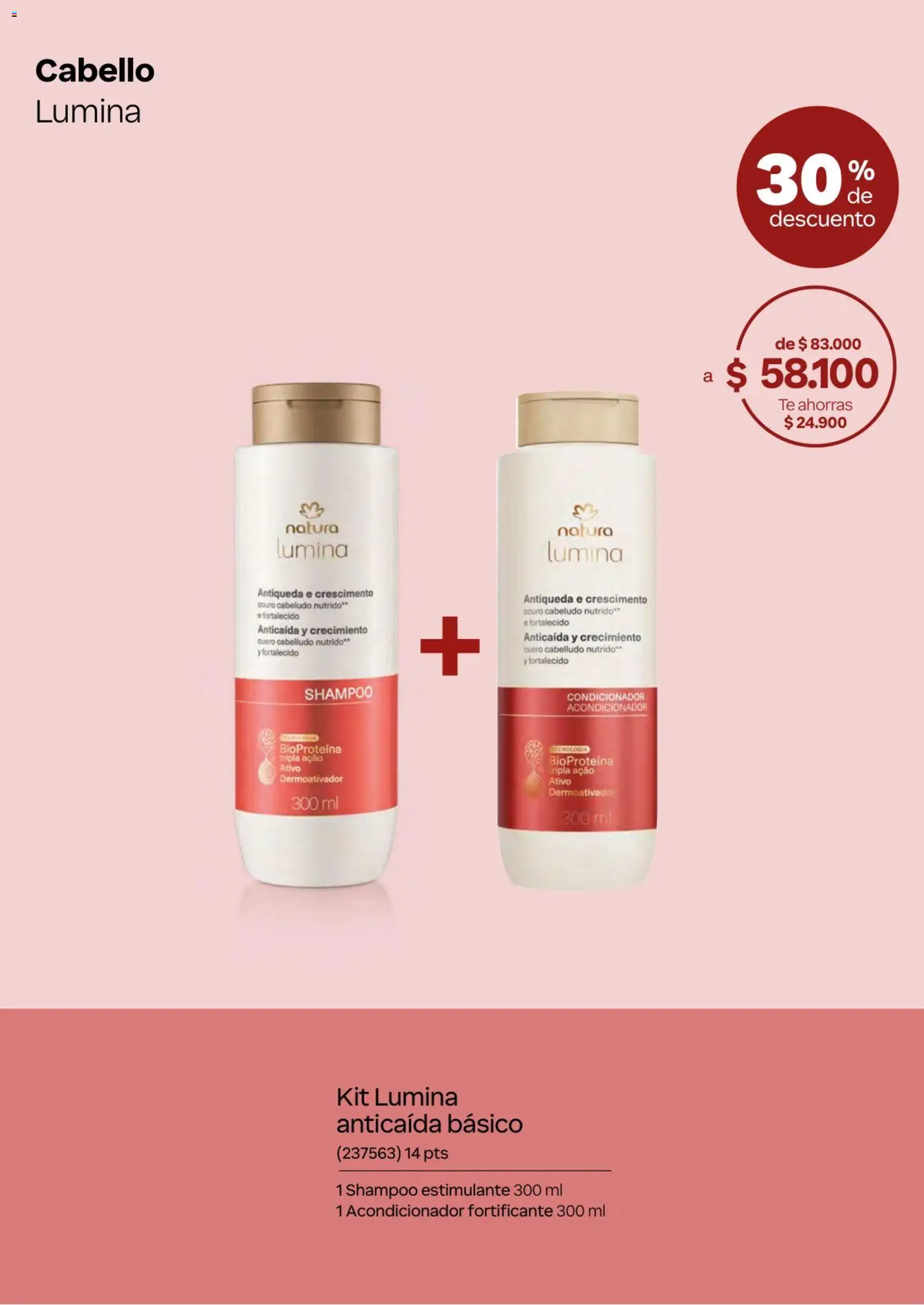Vista previa del folleto de la tienda Natura válido desde el 04/08/2026 - Té, Shampoo, Acondicionador