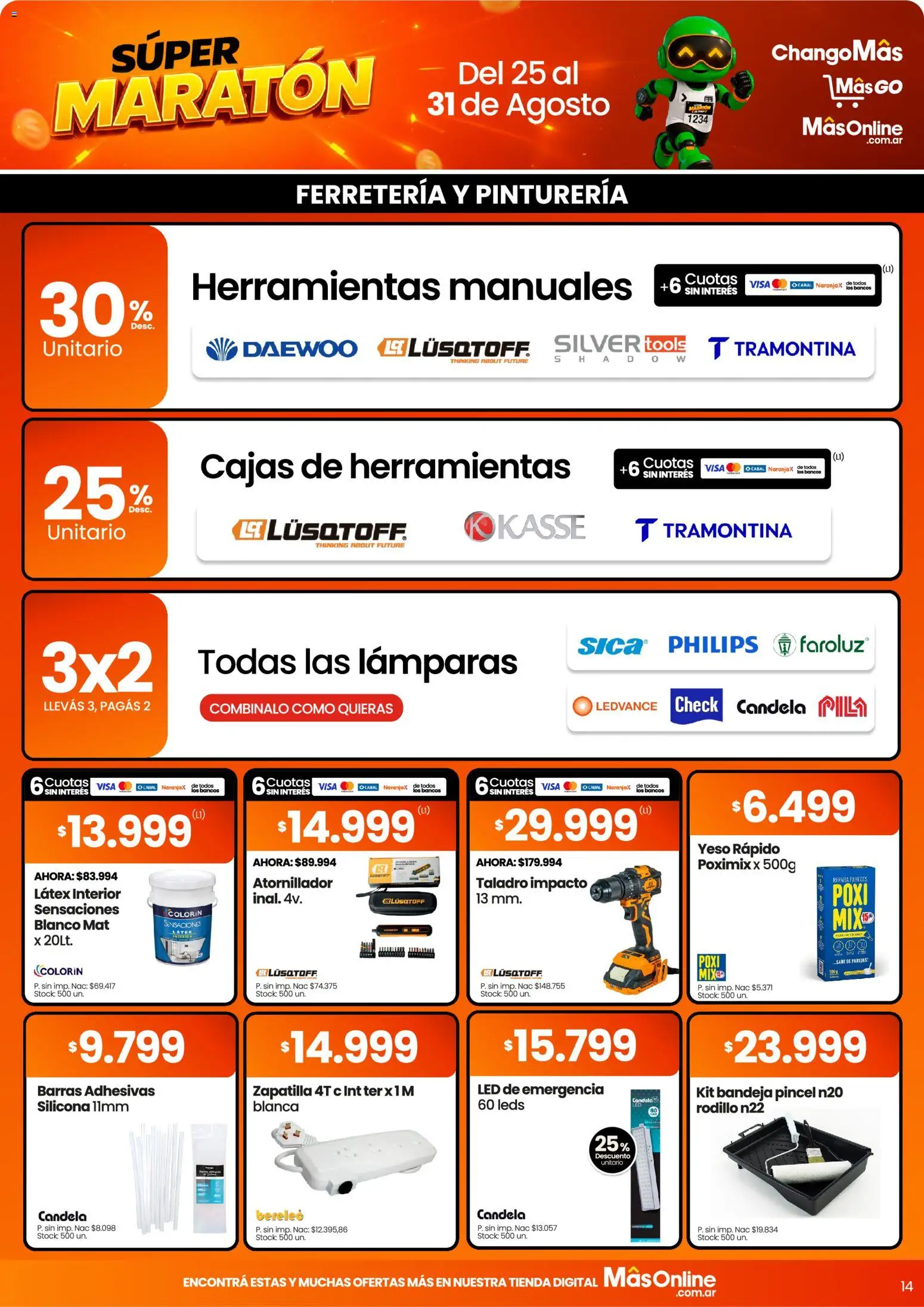 Vista previa del folleto de la tienda Changomas válido desde el 25/08/2026 