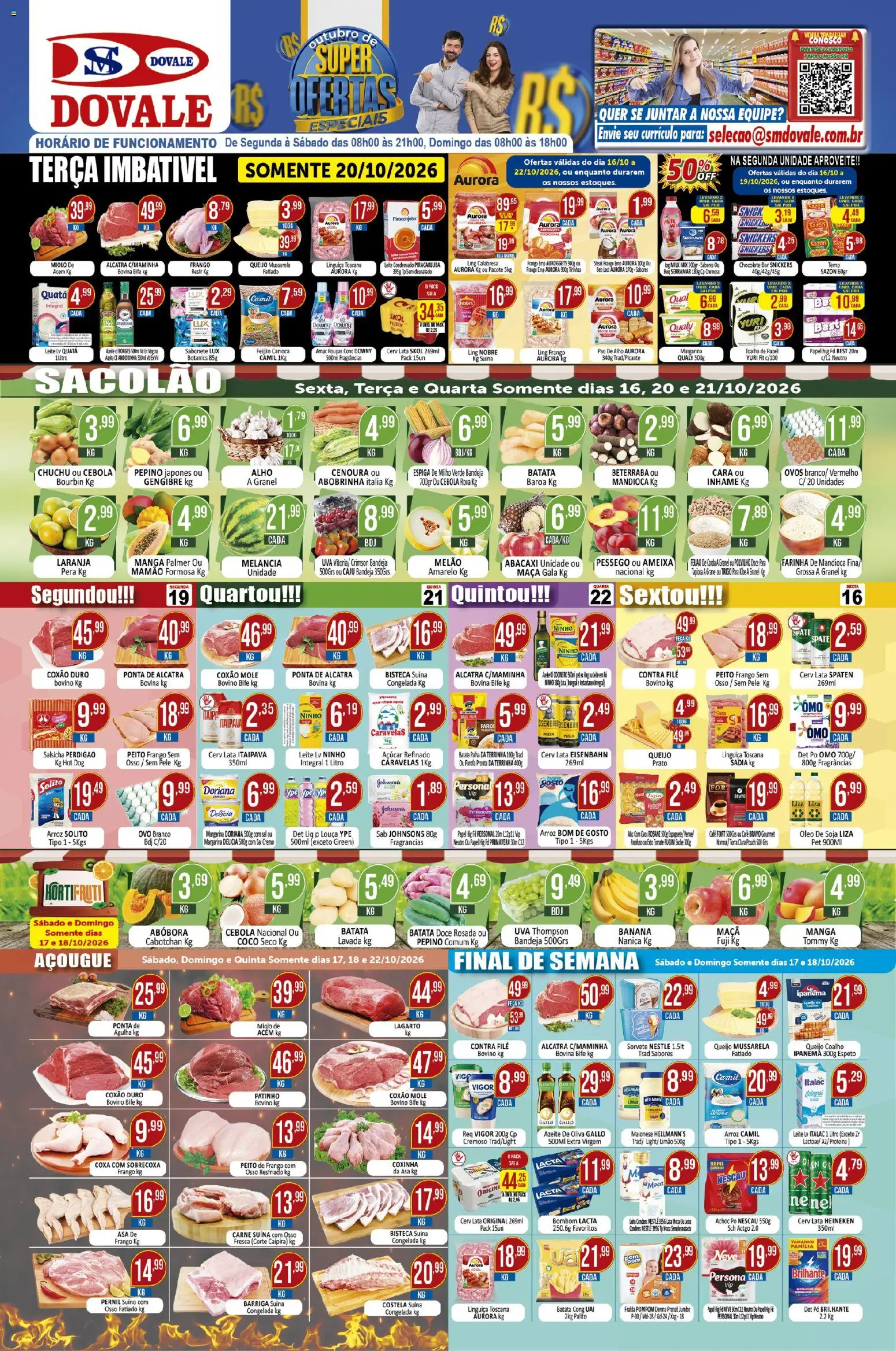 Pré-Visualização do folheto "Dovale - Ofertas da semana" da loja Dovale válido a partir de 16/10/2026