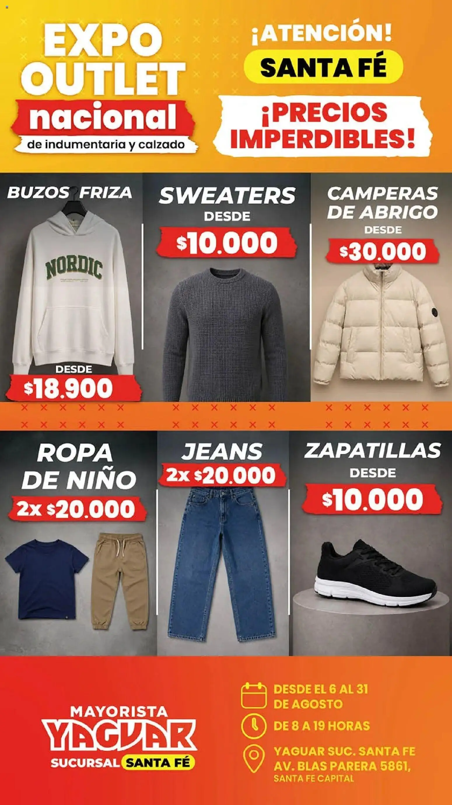 Vista previa del folleto de la tienda Yaguar válido desde el 10/08/2026 