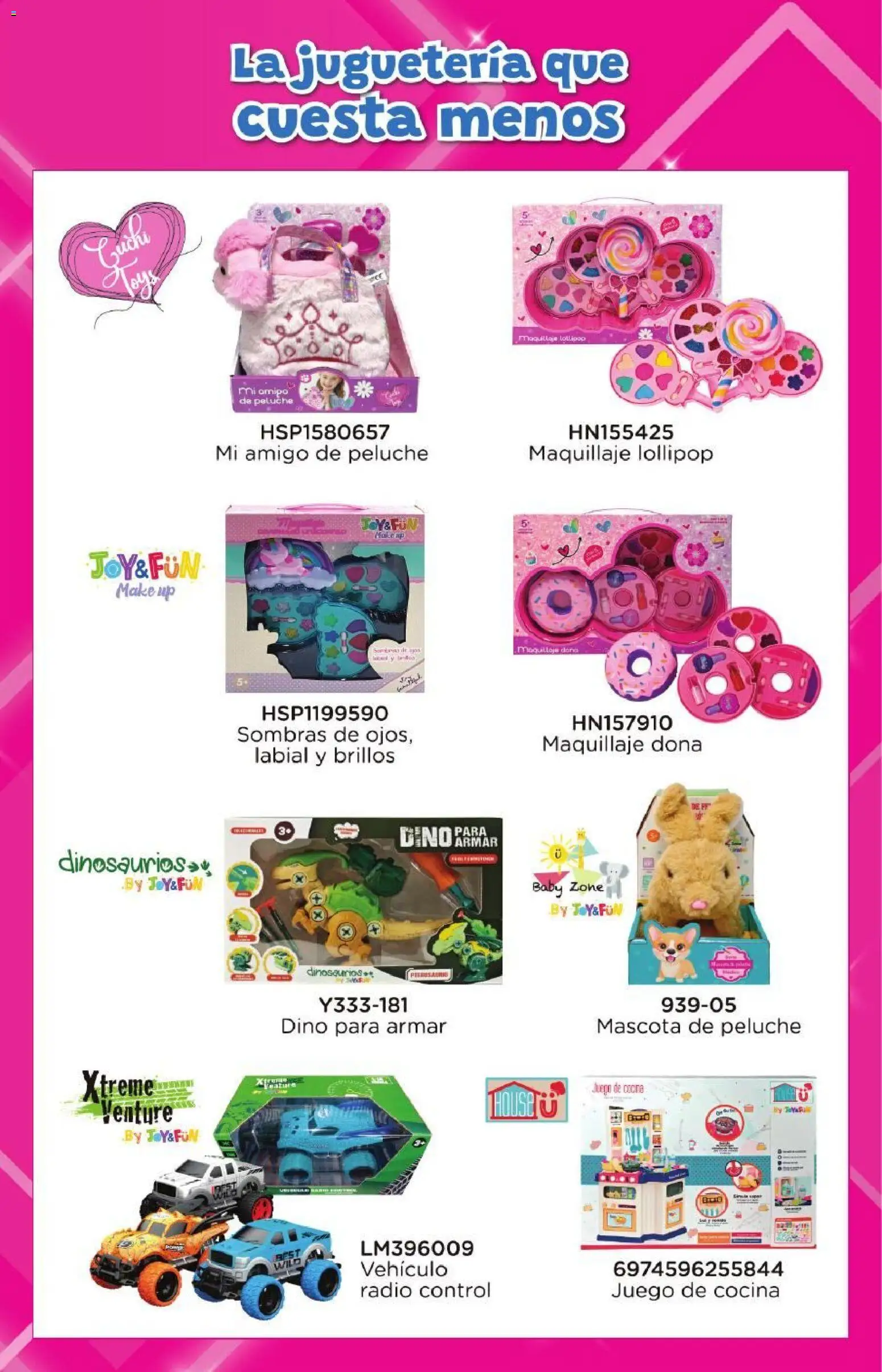 Vista previa las ofertas de la tienda Chedraui - Chedraui folleto Landia desde el 07/09/2026 - Juego, Maquillaje, Radio, Cocina