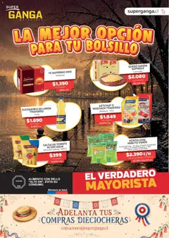 Folleto de la tienda Super Ganga válido desde el 11.08.2026 