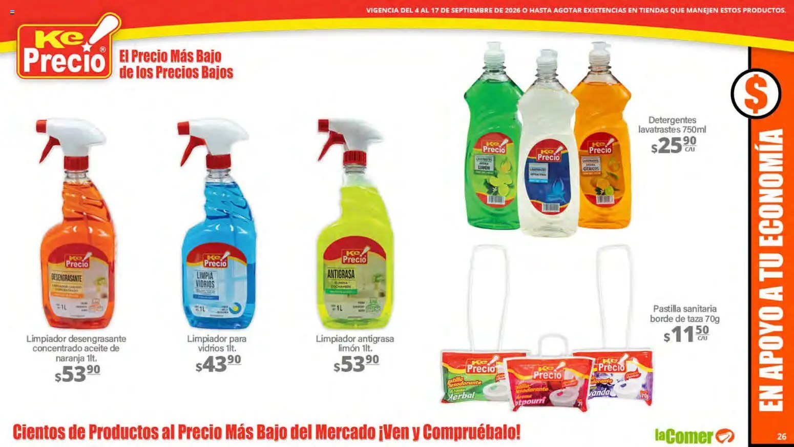 Vista previa las ofertas de la tienda La Comer - La Comer folleto desde el 04/09/2026 