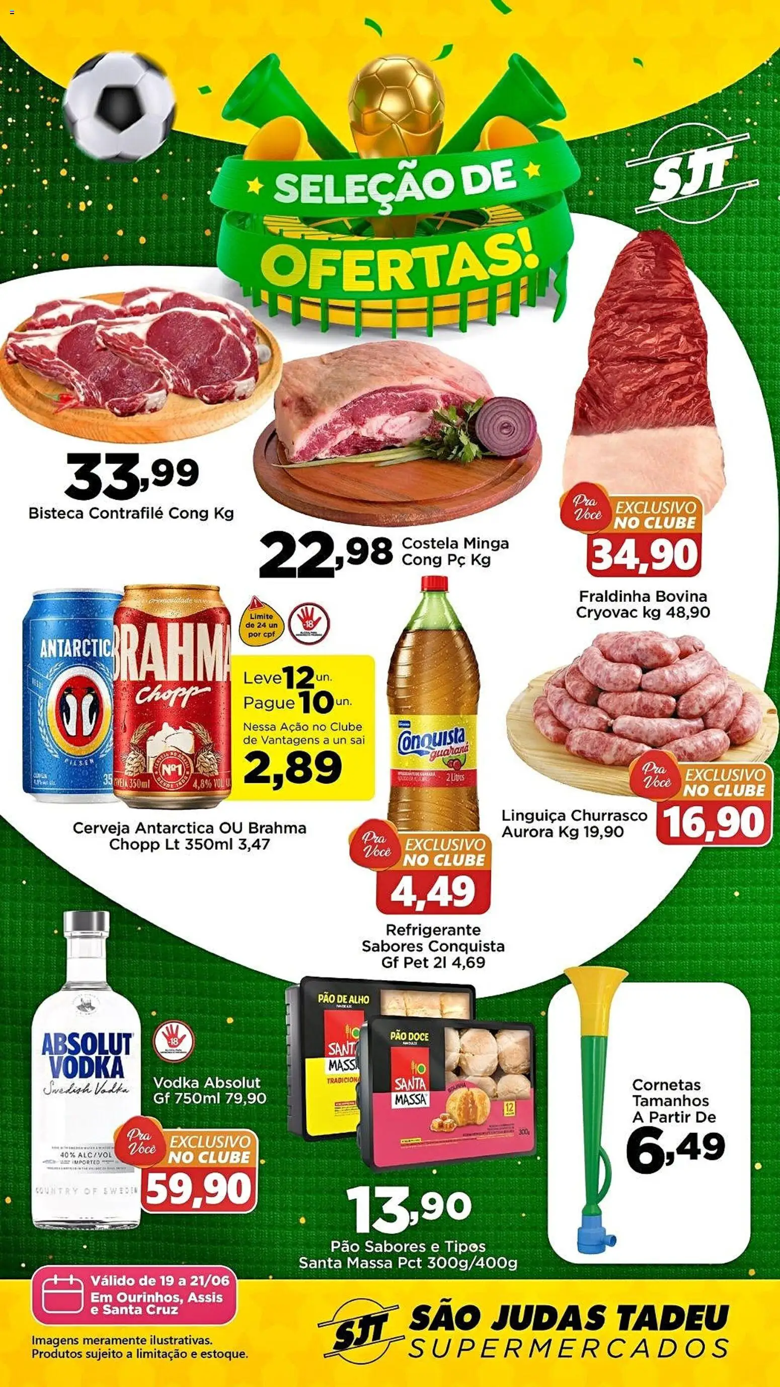 Pré-Visualização do folheto "São Judas Tadeu - Ofertas da semana" da loja São Judas Tadeu válido a partir de 19/06/2026