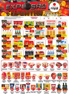 Pré-Visualização do folheto "Royal Supermercados ofertas FDS" da loja Royal Supermercados válido a partir de 15/05/2026