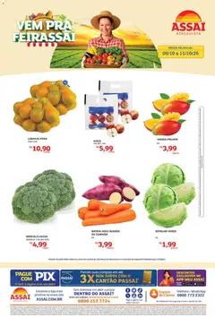 Pré-Visualização do folheto "Assaí Atacadista ofertas - SP" da loja Assaí Atacadista válido a partir de 09/10/2026