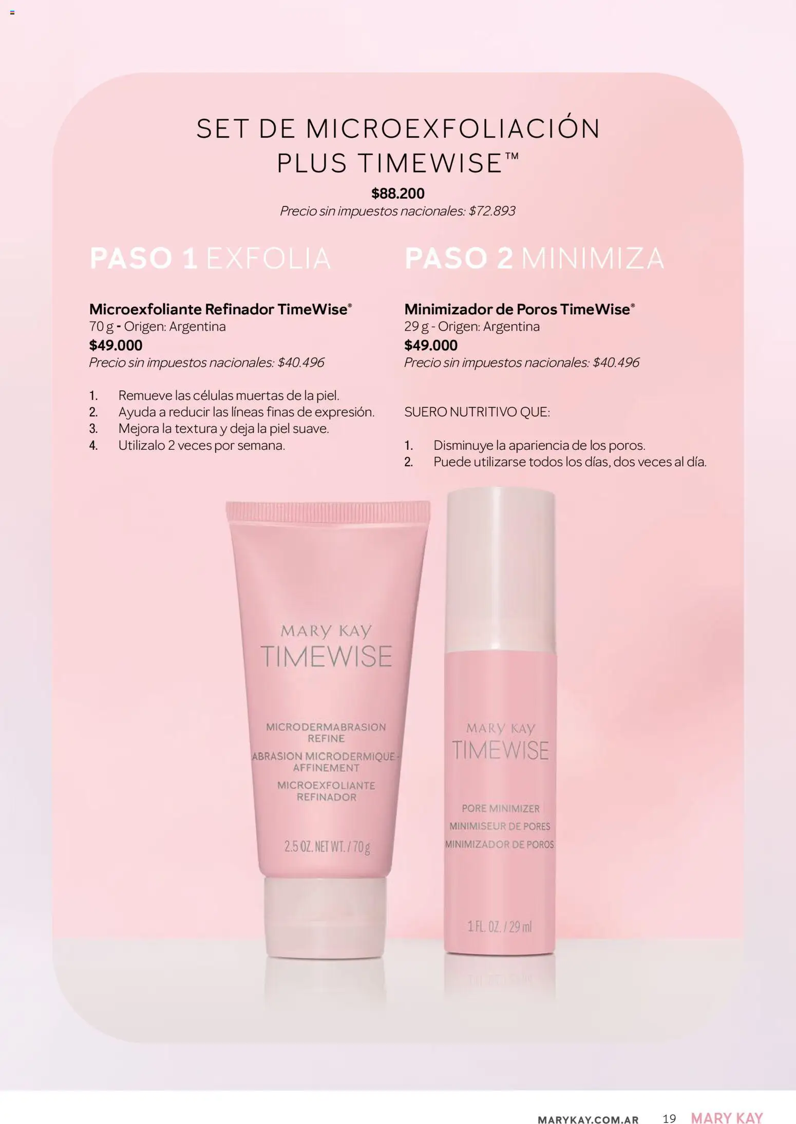 Vista previa del folleto de la tienda Mary Kay válido desde el 01/08/2026 