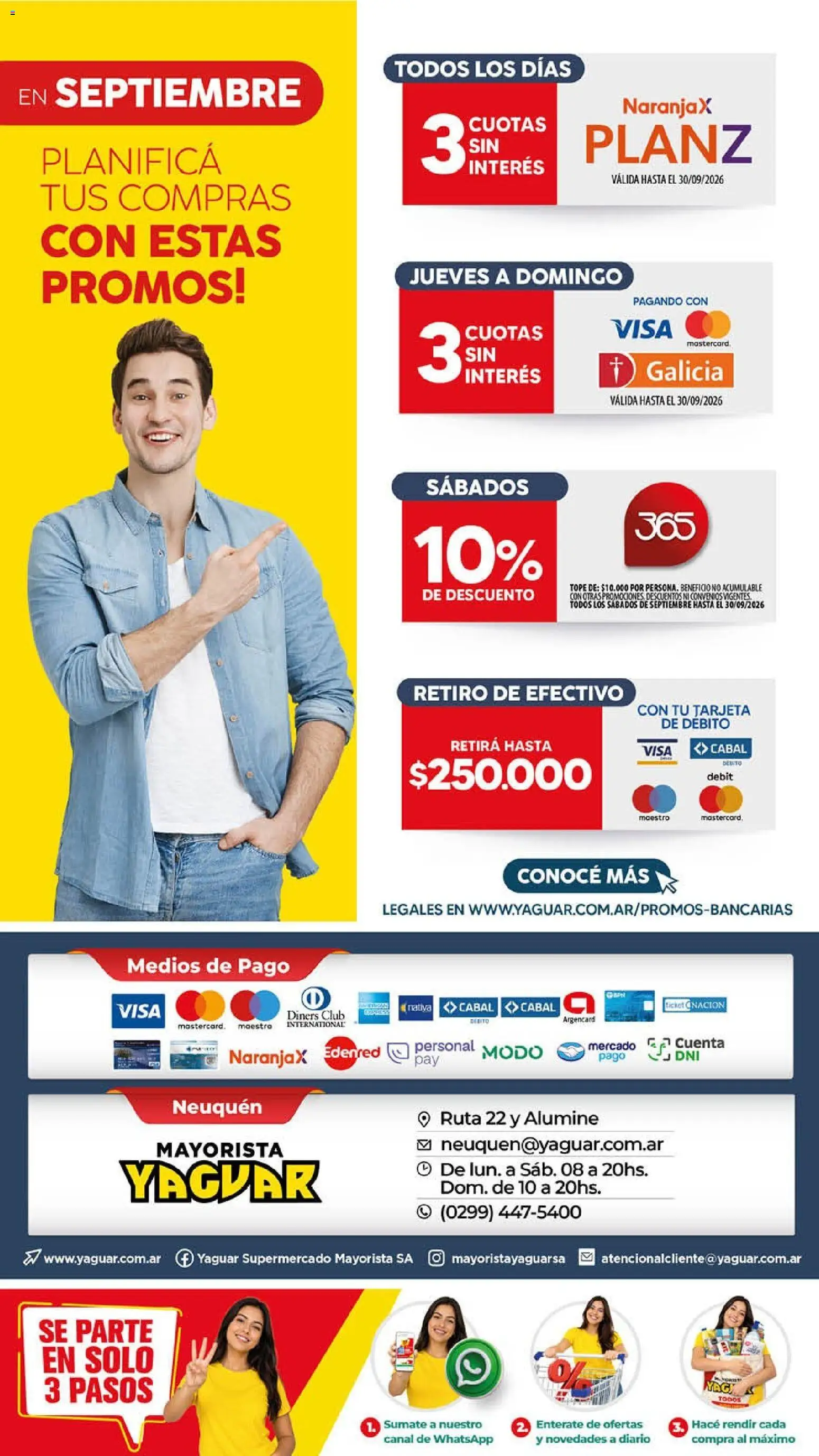 Vista previa del folleto de la tienda Yaguar válido desde el 14/09/2026 