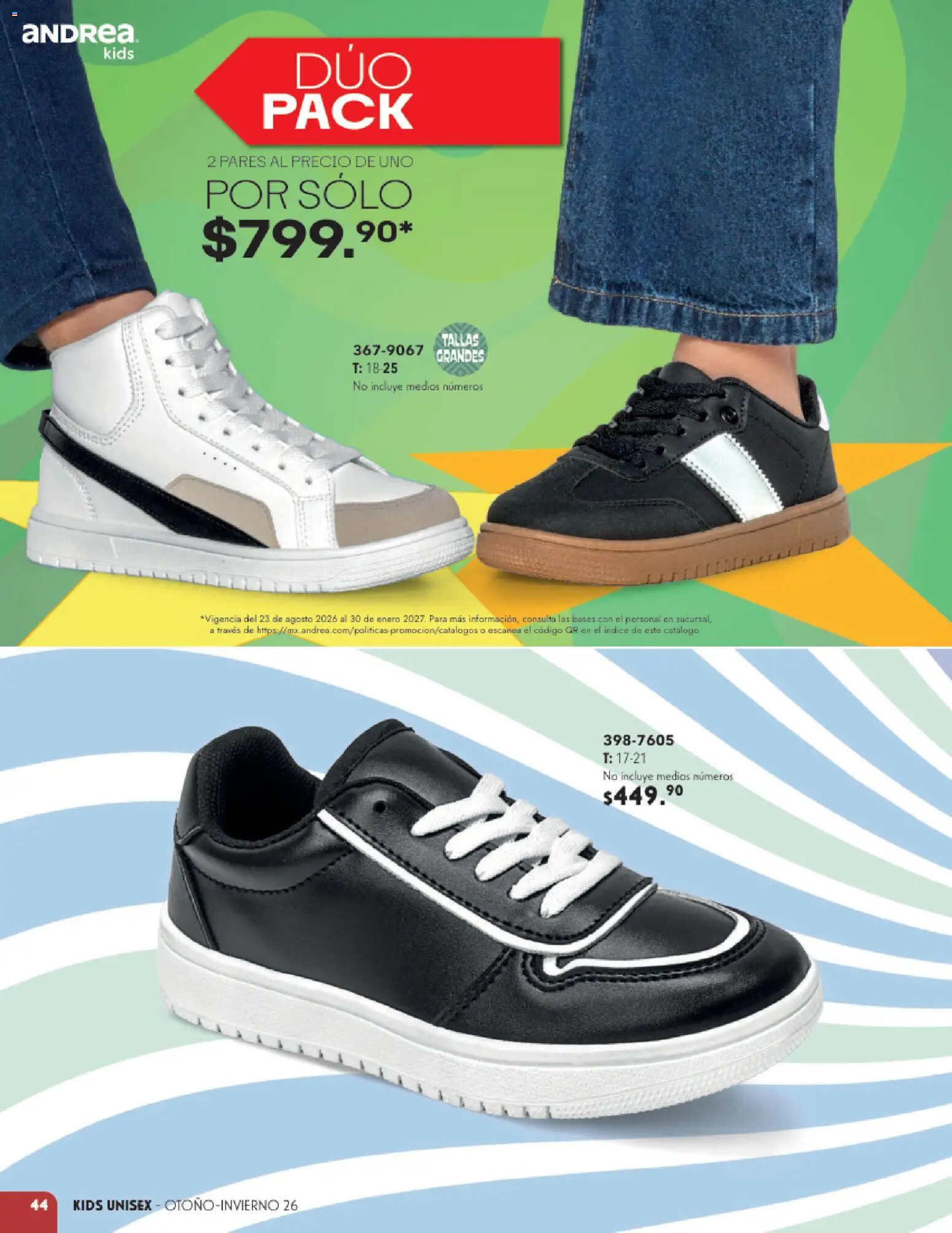 Vista previa las ofertas de la tienda Andrea - Andrea catálogo Infantil desde el 23/08/2026 