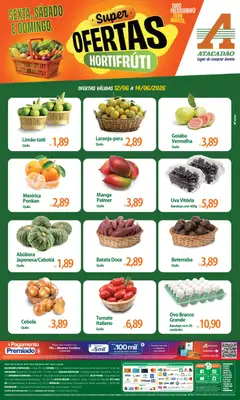Pré-Visualização do folheto "Atacadão ofertas - MG" da loja Atacadão válido a partir de 12/06/2026