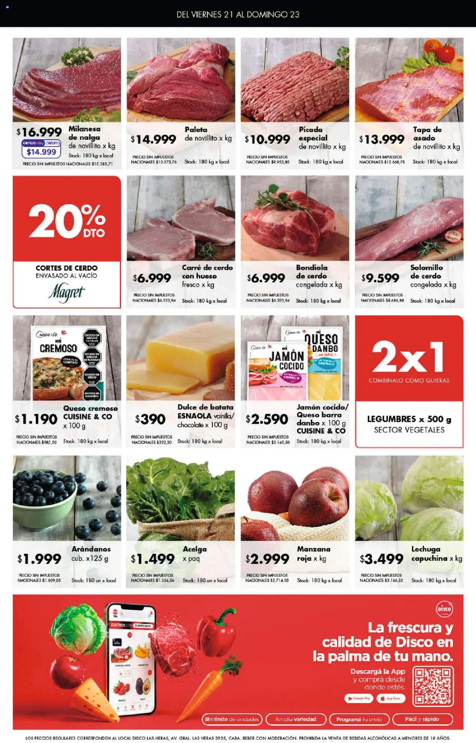 Vista previa del folleto de la tienda Disco válido desde el 20/08/2026 