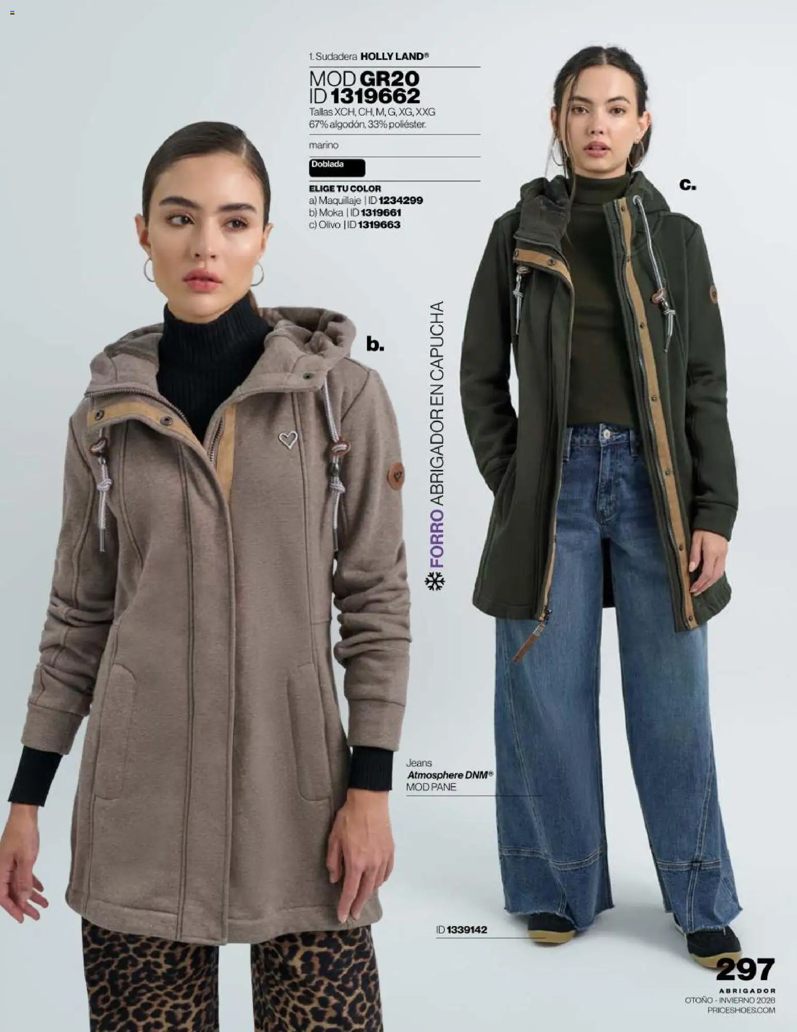 Vista previa las ofertas de la tienda Price Shoes - Price Shoes catálogo Abrigador desde el 16/09/2026 - Maquillaje, Sudadera