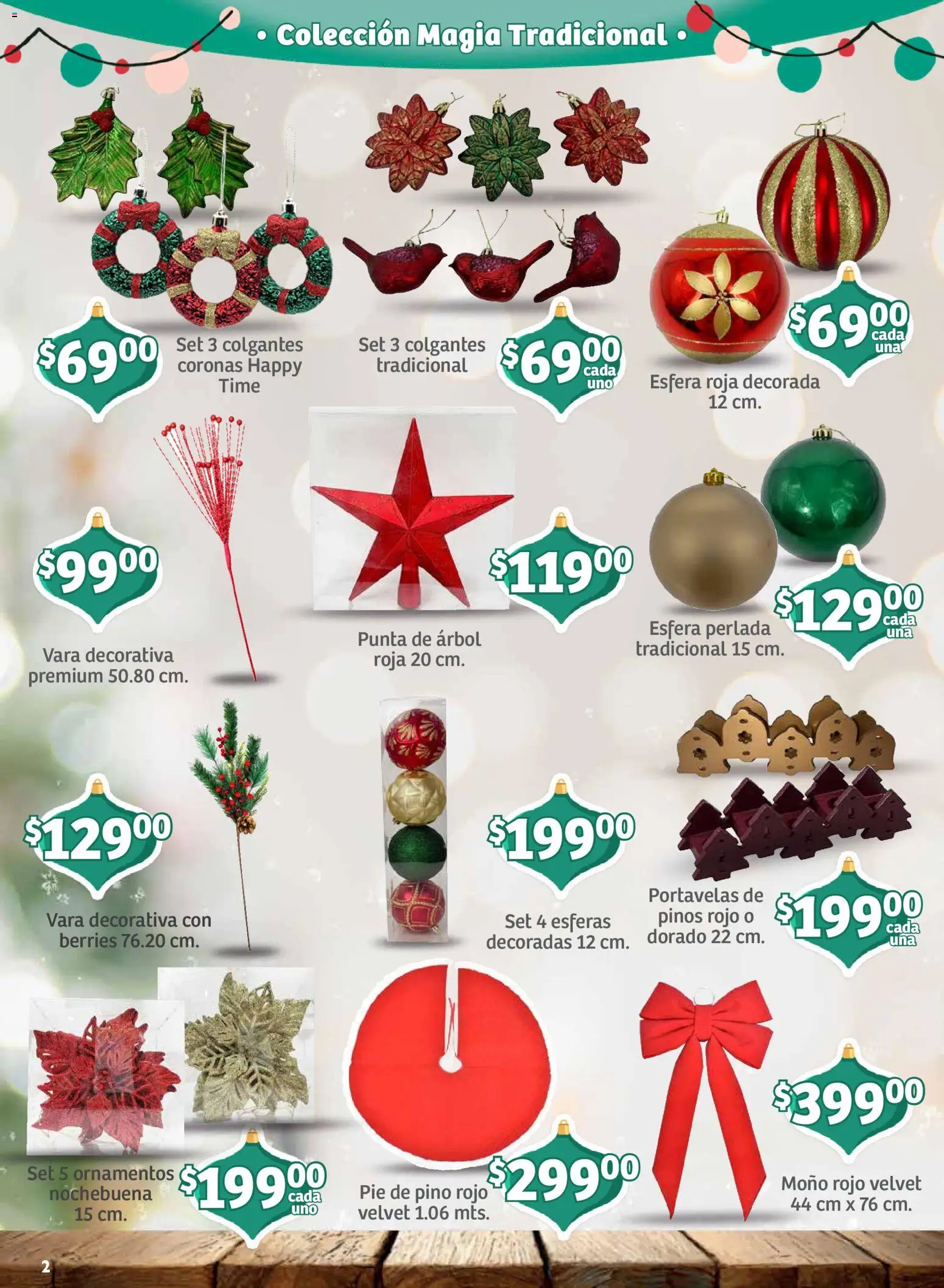 Vista previa las ofertas de la tienda Soriana - Soriana folleto Decoración de Navidad Mercado desde el 30/09/2026 