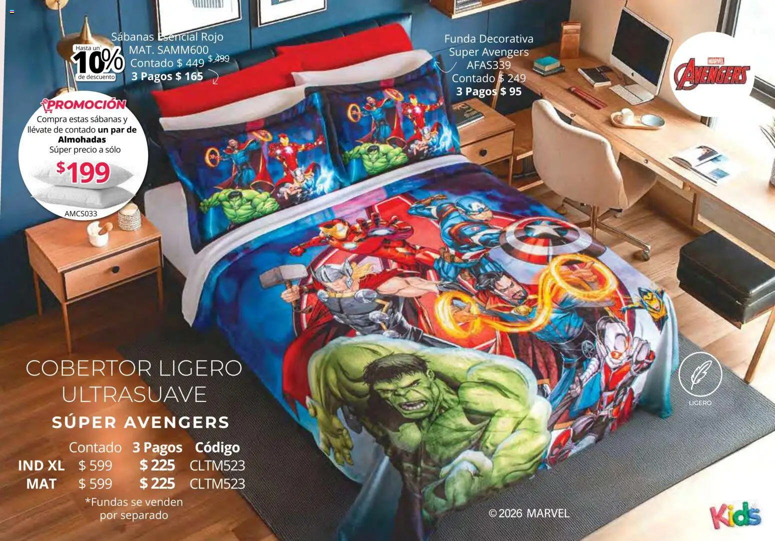 Vista previa las ofertas de la tienda Colchas Concord - Colchas Concord catálogo Kids desde el 01/05/2026 - Sabanas, Funda, Cobertor