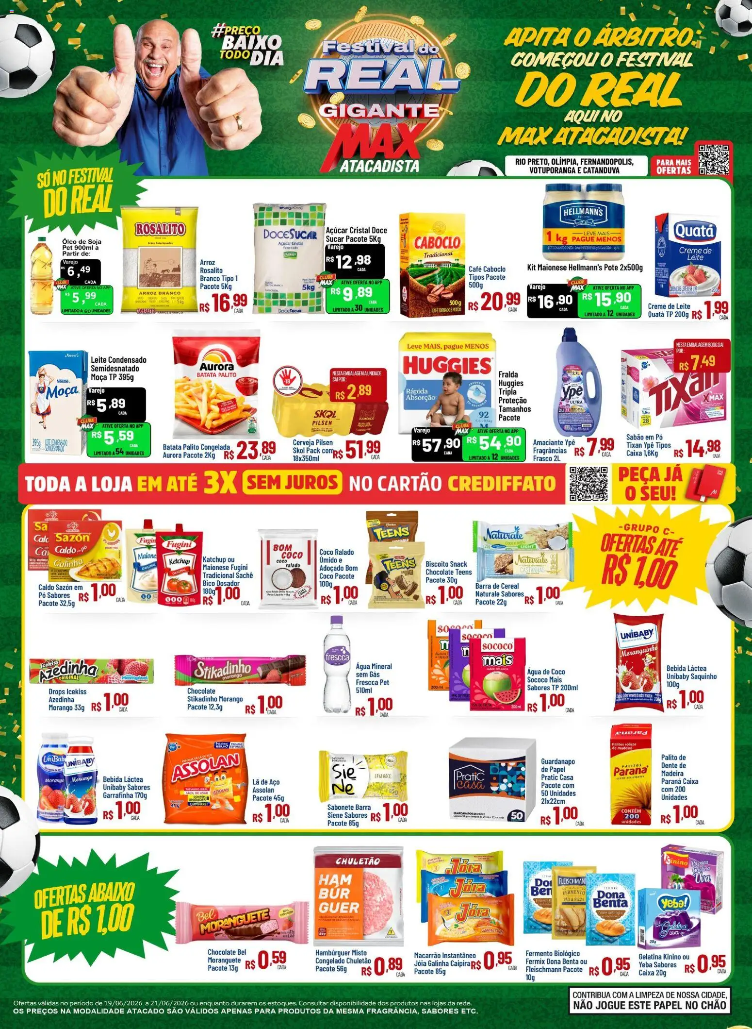 Pré-Visualização do folheto "Max Atacadista ofertas do Real" da loja Max Atacadista válido a partir de 19/09/2026