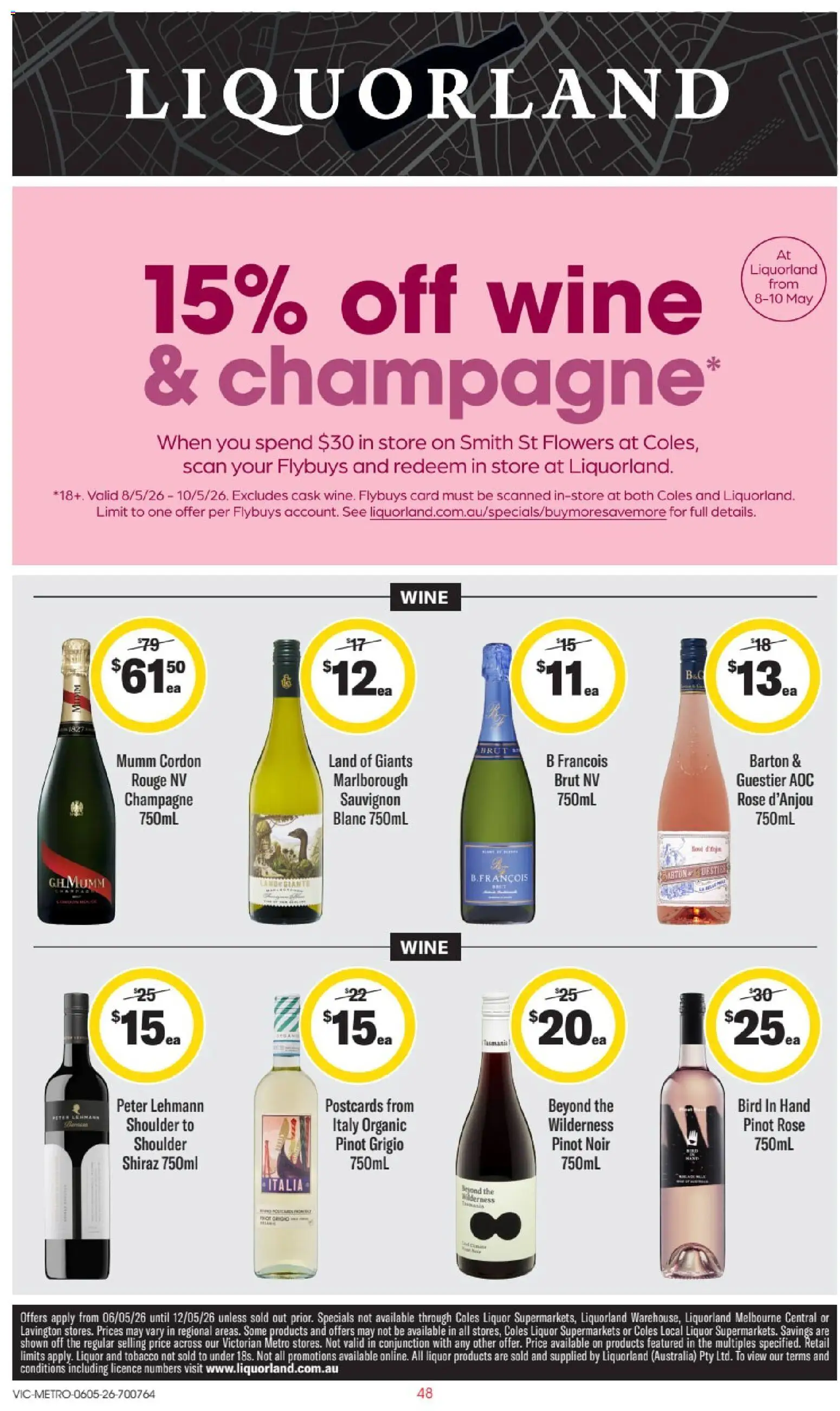 Preview of catalogue Liquorland catalogue VIC from shop Liquorland valid 06/05/2026