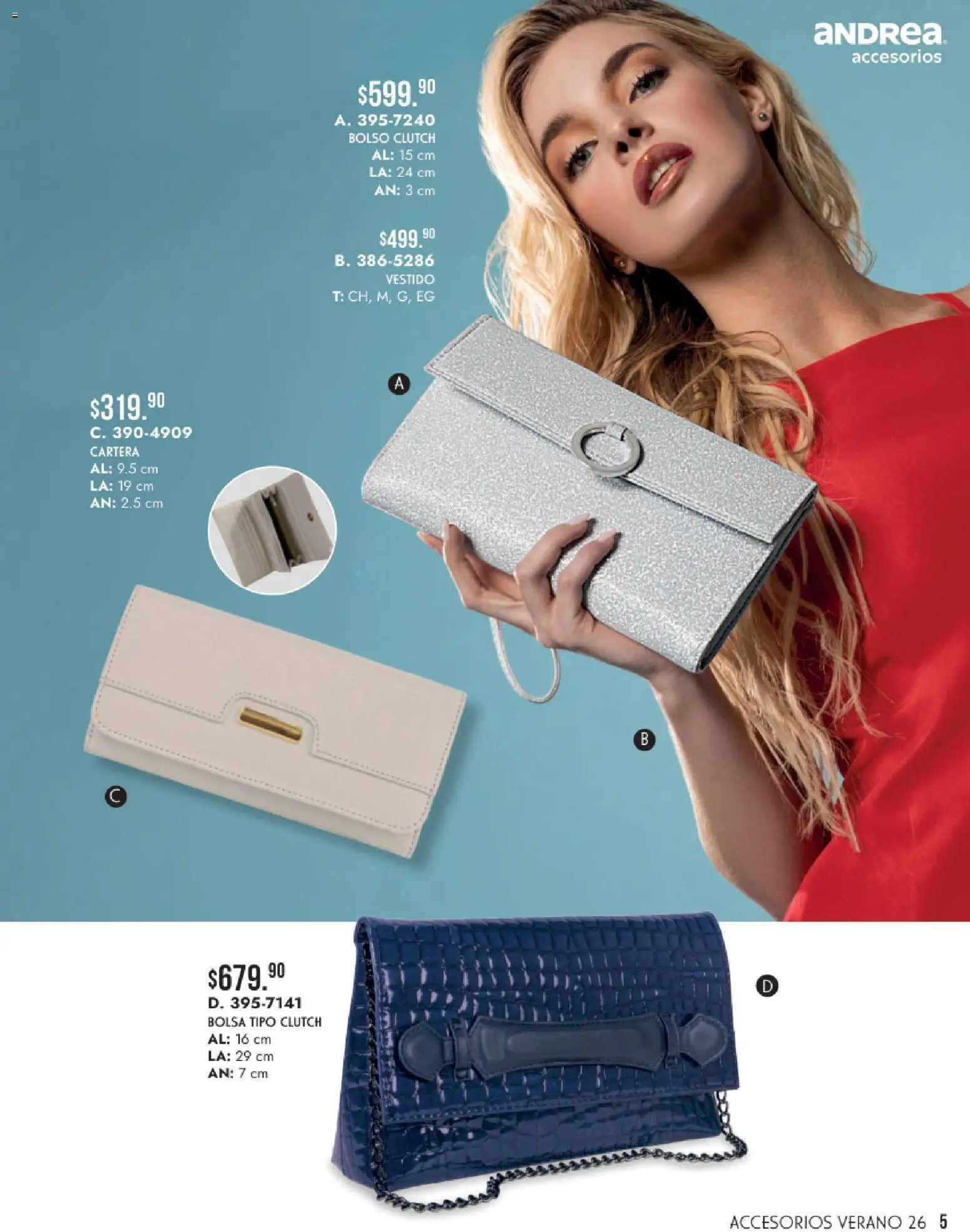 Vista previa las ofertas de la tienda Andrea - Andrea catálogo Accesorios para todos desde el 24/05/2026 