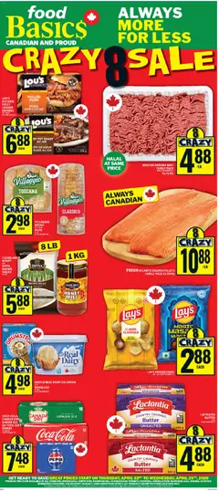 Un aperçu du dépliant Food Basics weekly flyer - Ajax du magasin Food Basics est valide à partir 23 avr. 2026