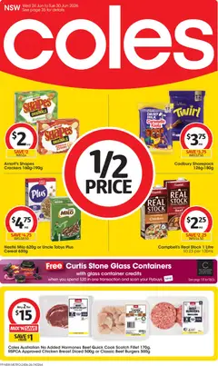 Preview of catalogue Coles catalogue from shop Coles valid 24/06/2026