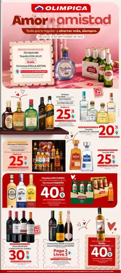  Vista previa del prospecto Olímpica - Especial de licores y pasabocas del almacen Olímpica válida del 19/09/2026 al 19/09/2026