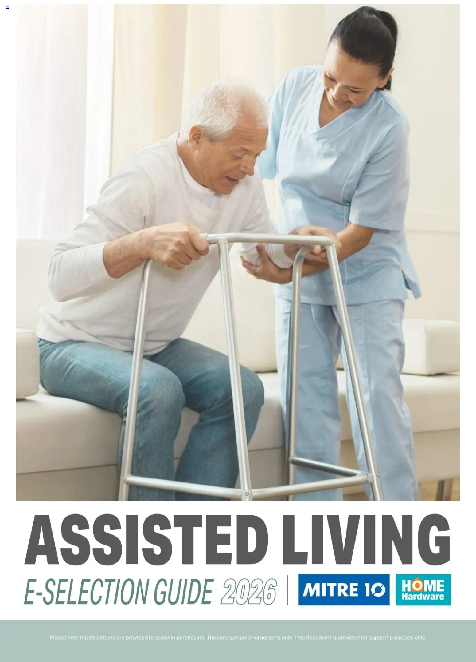 Preview of catalogue Mitre 10 Assisted Living E Selection guide 2026 from shop Mitre 10 valid 24/10/2026
