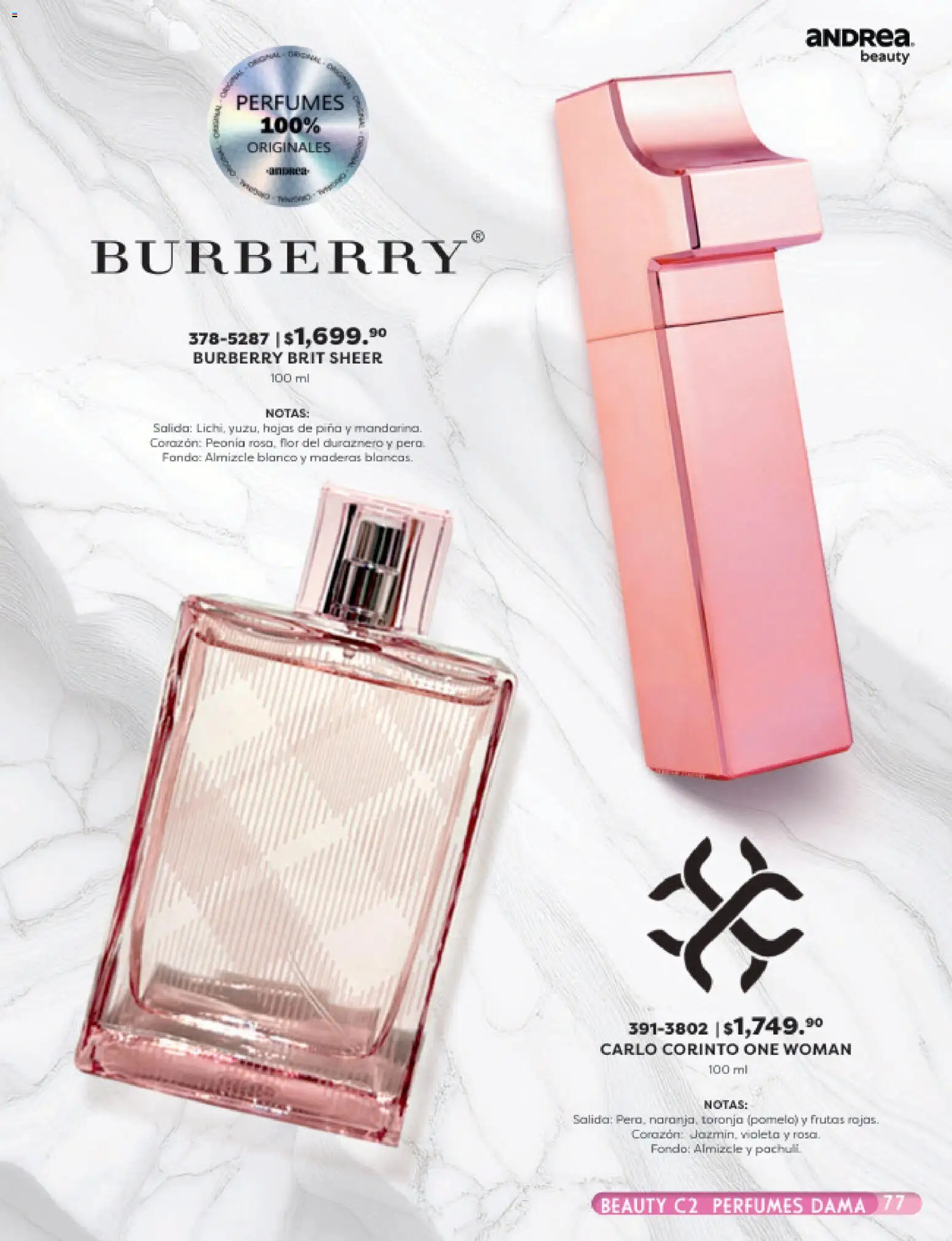 Vista previa las ofertas de la tienda Andrea - Andrea catálogo Beauty desde el 24/05/2026 