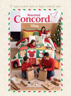 Vista previa las ofertas de la tienda Colchas Concord - Colchas Concord catálogo Colección Navideña desde el 01/08/2026 
