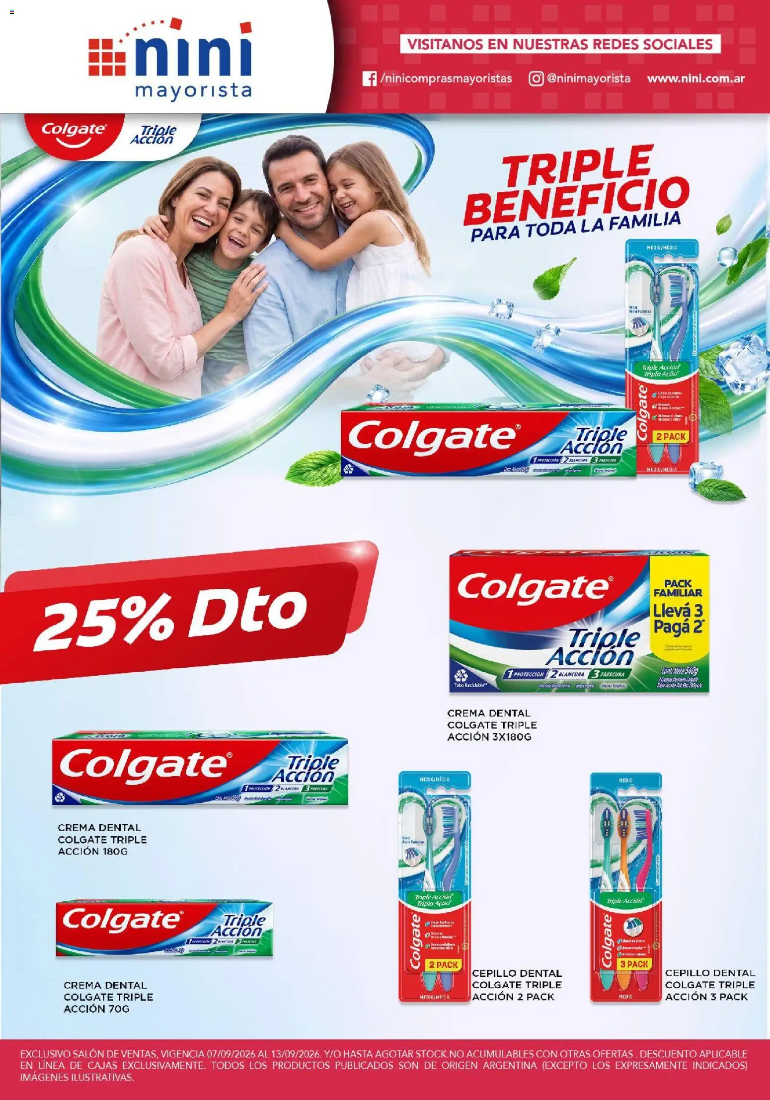 Vista previa del folleto de la tienda NINI Mayorista válido desde el 07/09/2026 