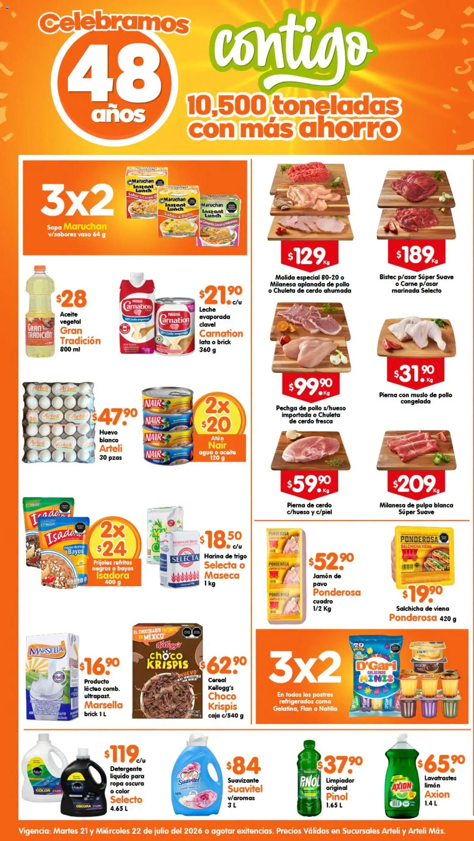 Vista previa las ofertas de la tienda Arteli - Arteli folleto desde el 21/07/2026 