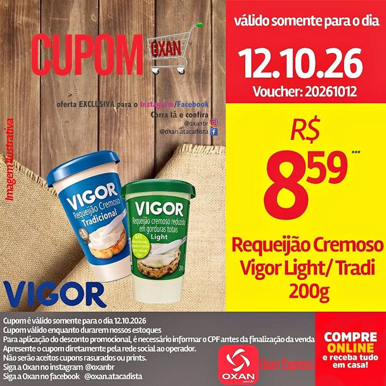 Pré-Visualização do folheto "Oxan Atacadista - Ofertas da semana" da loja Oxan Atacadista válido a partir de 12/10/2026