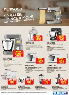 Preview of catalogue The Good Guys Kenwood from shop The Good Guys valid 22/10/2026